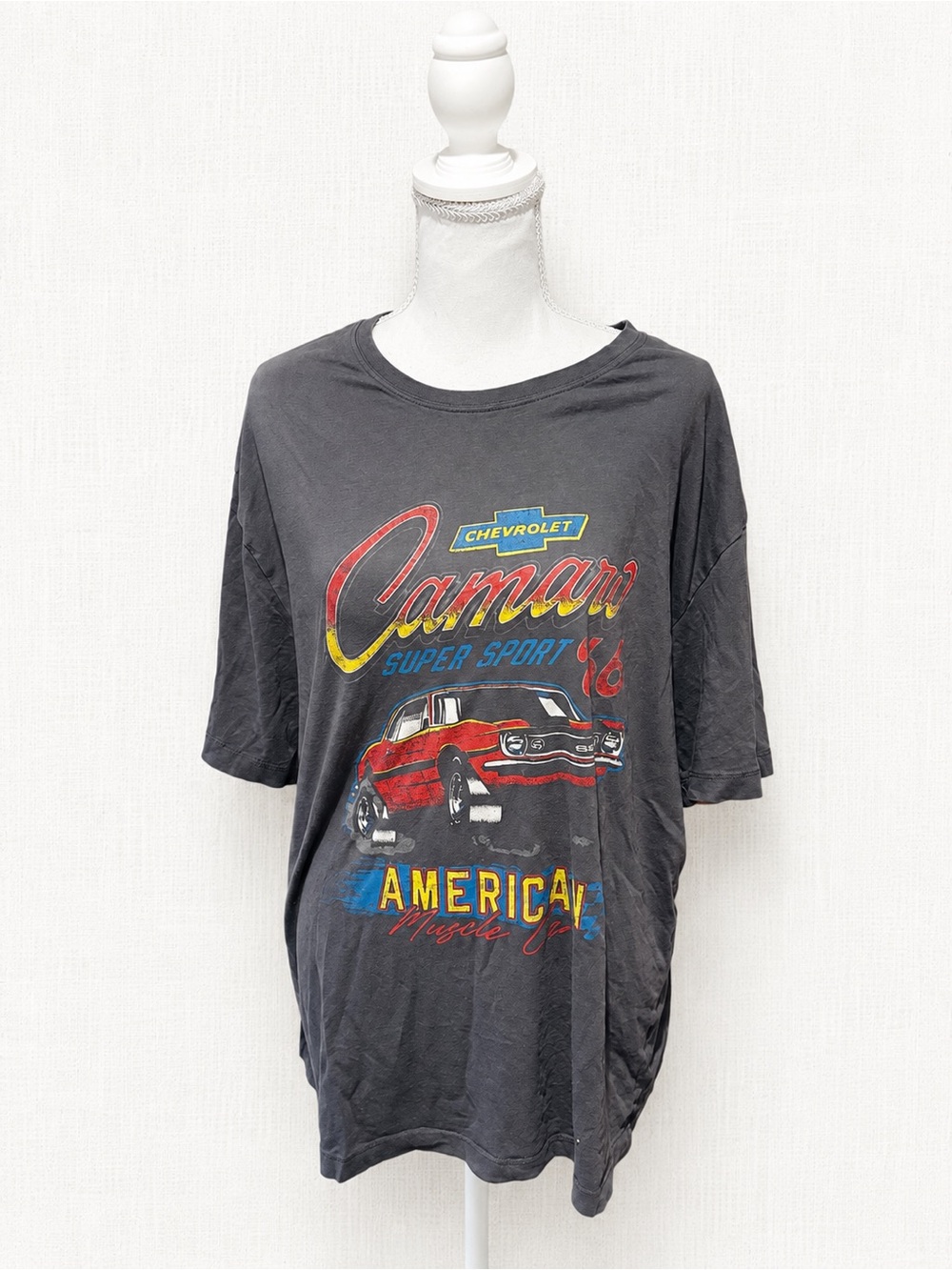 Chevrolet Camaro Super Sport ’68 Graphic T-Shirt GM American Muscle Size M
